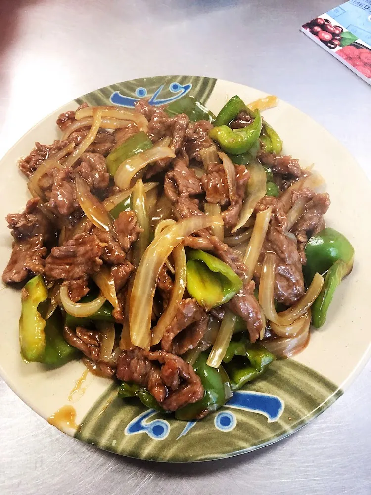 Beef w Garlic Sauce